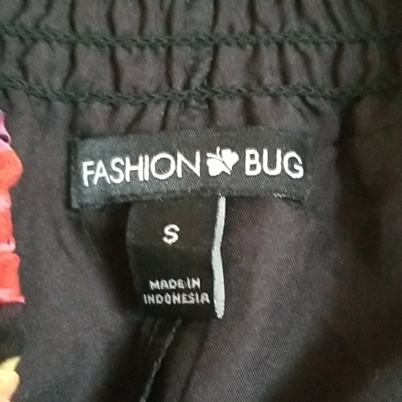 VTG Fashion Bug BOHO Bright Multicolor Floral/Leaves Maxi Gypsy Skirt, Size S - Picture 13 of 16